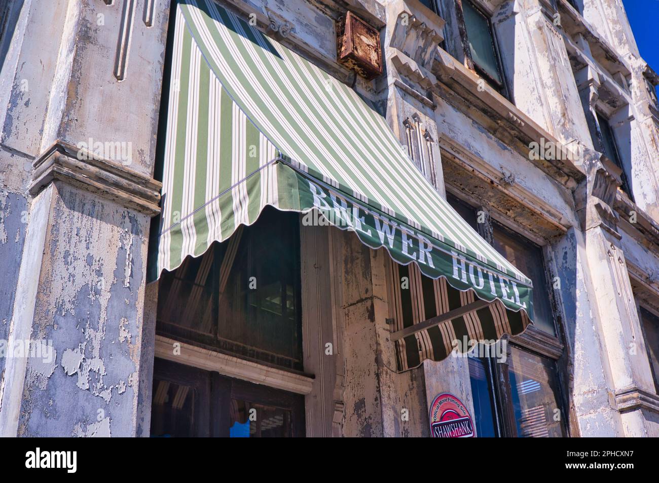 Brewer Hotel luogo delle riprese Shawshank Redemption a Mansfield Ohio USA 2023 Foto Stock