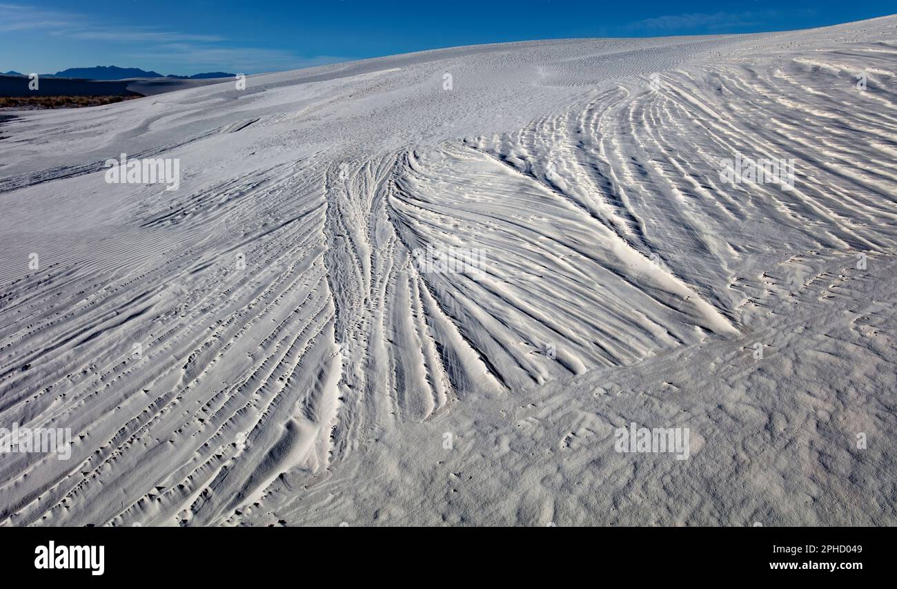White Sands National Monument, Nuovo Messico Foto Stock