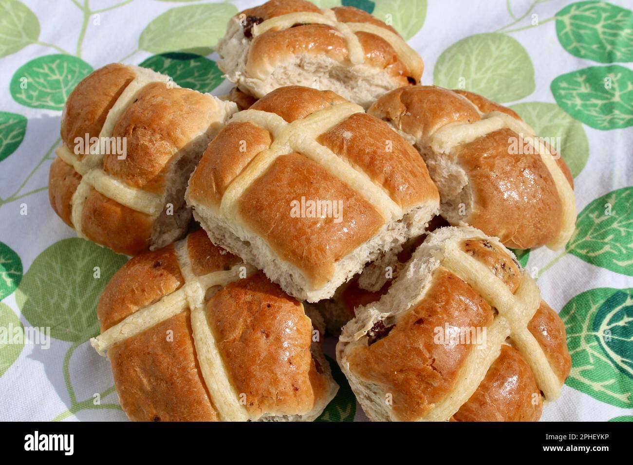 Hot Cross Buns - Pasqua Venerdì Santo Foto Stock