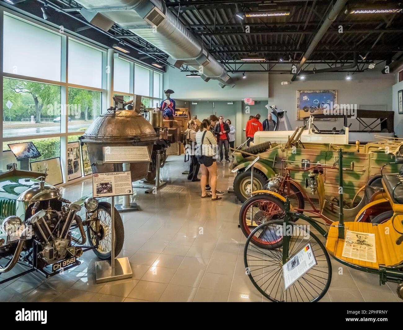 Auto nel Museo dell'Automobile di Tampa Bay a Pinellas Par Florida USA Foto Stock