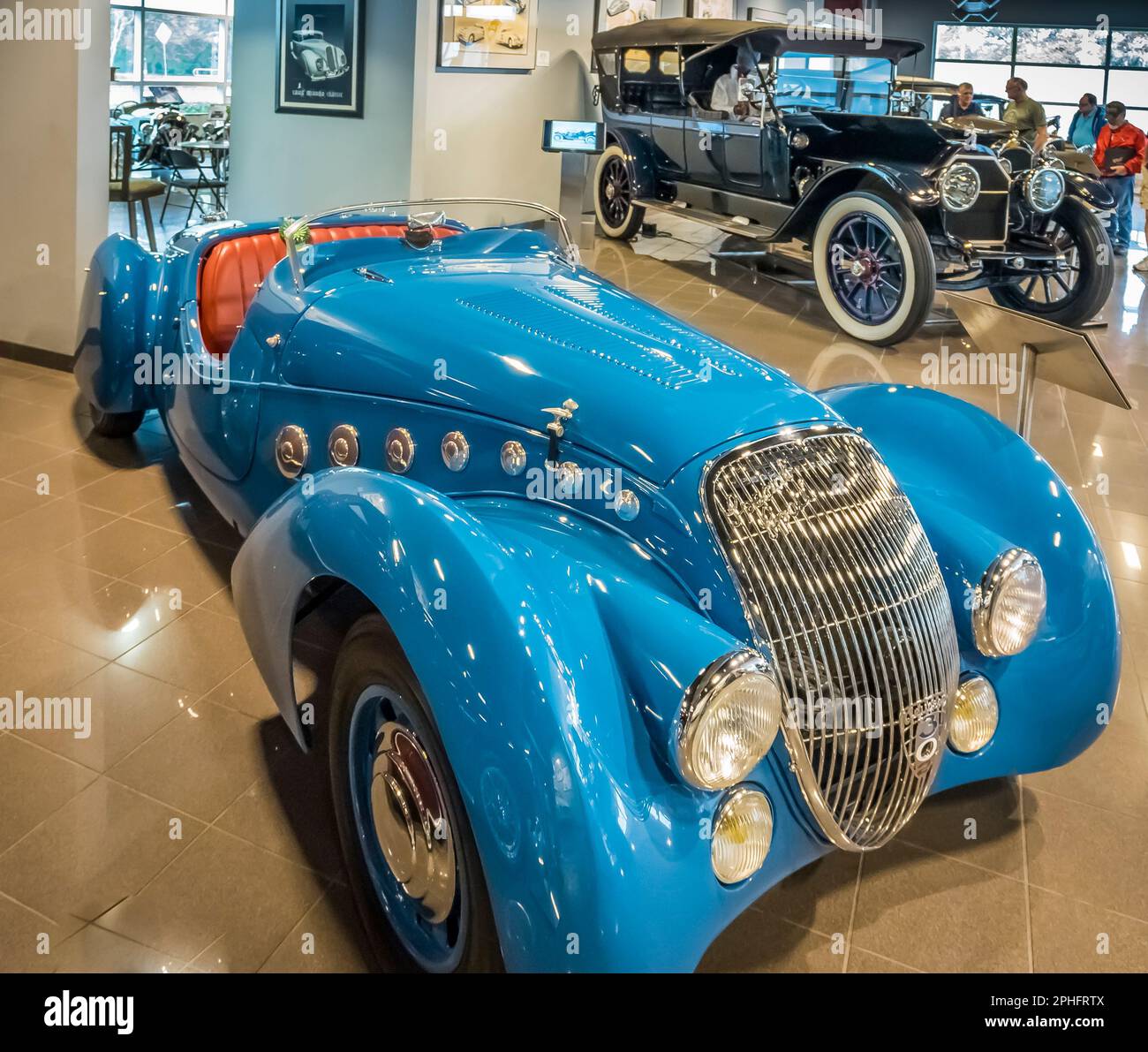 Auto nel Museo dell'Automobile di Tampa Bay a Pinellas Par Florida USA Foto Stock