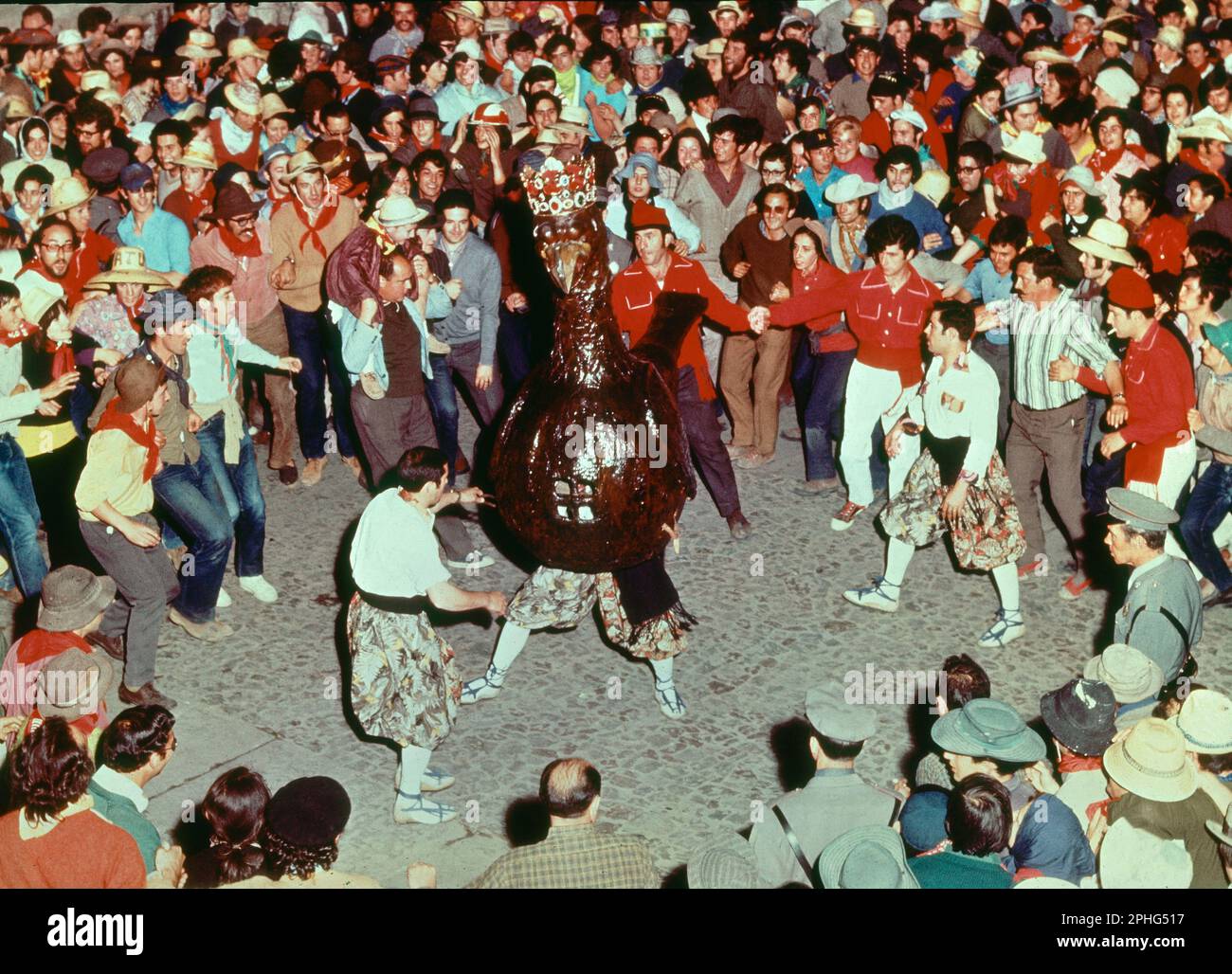 FIESTAS POPULARES DE LA PATUM. Ubicazione: ESTERNO. Berga. Barcellona. SPAGNA. Foto Stock