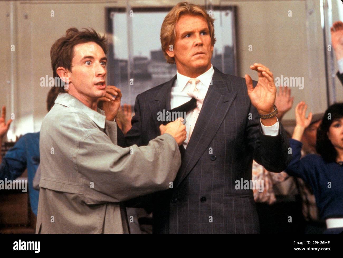 NICK NOLTE e MARTIN BREVI in TRE FUGGIASCHI (1989), diretto da FRANCIS VEBER. Credit: FOTO DI TOUCHSTONE / Album Foto Stock