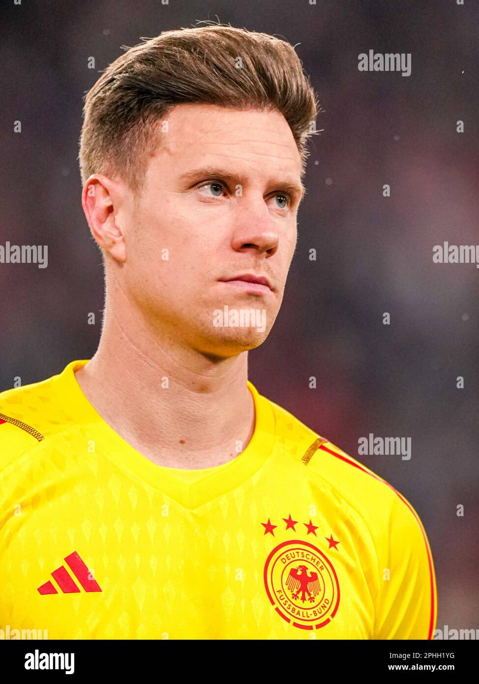 Colonia, Germania. 28th Mar, 2023. COLONIA, GERMANIA - 28 MARZO: Portiere Marc-Andre ter Stegen di Germania durante la partita internazionale amichevole tra Germania e Belgio a RheinEnergieStadion il 28 marzo 2023 a Colonia, Germania (Foto di Joris Verwijst/Orange Pictures) Credit: Orange Pics BV/Alamy Live News Foto Stock