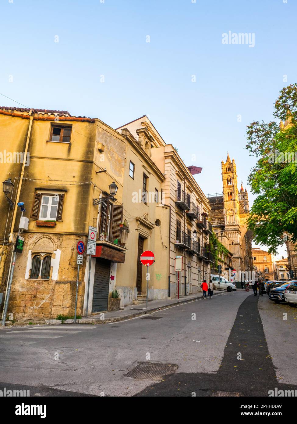 Centro storico di Palermo - Sicilia, Italia Foto Stock