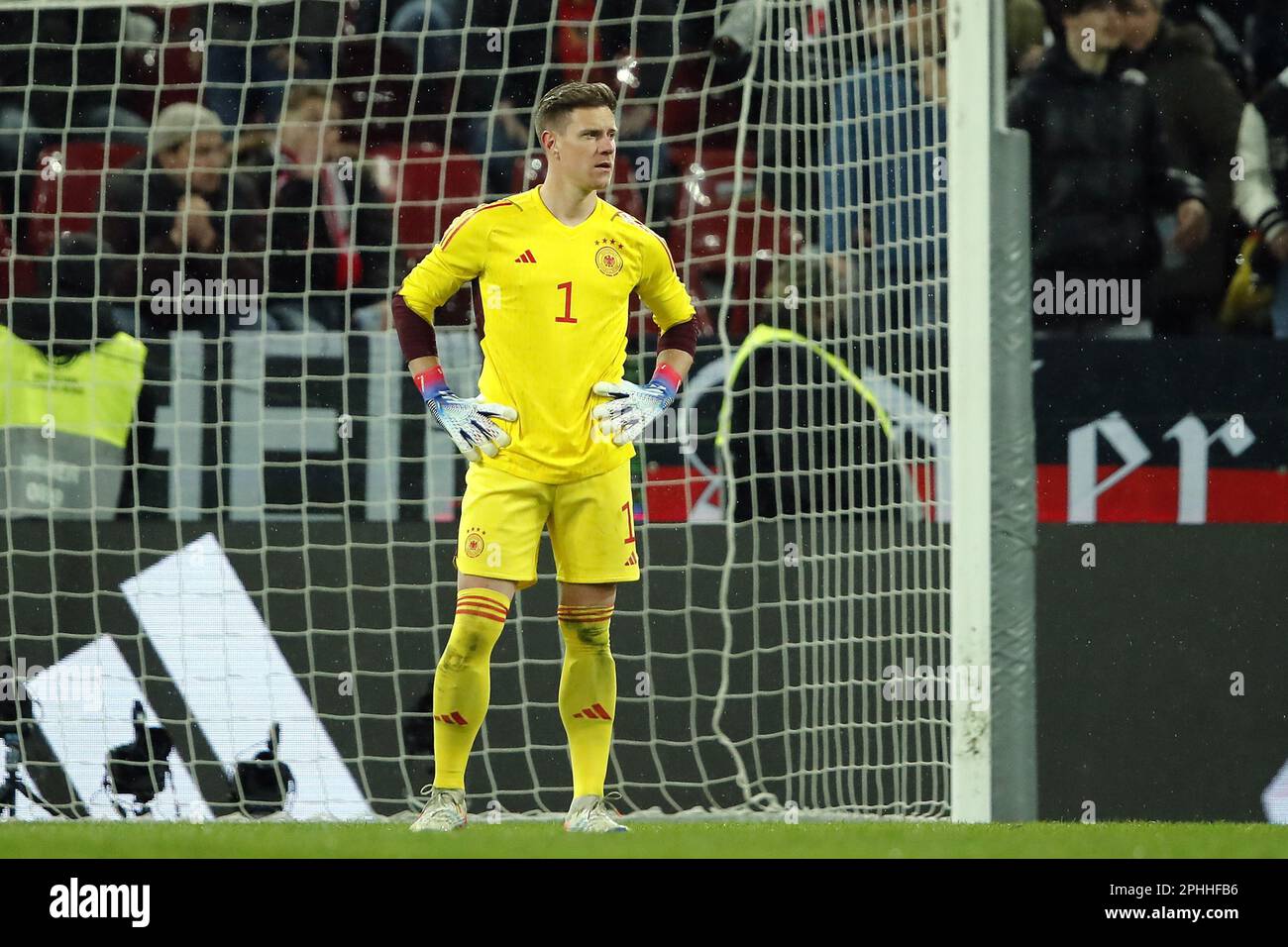 COLONIA - Germania portiere Marc-Andre ter Stegen durante la amichevole partita tra Germania e Belgio allo stadio RheinEnergie il 28 marzo 2023 a Colonia, Germania. AP | Dutch Height | BART STOUTJESDYK Foto Stock