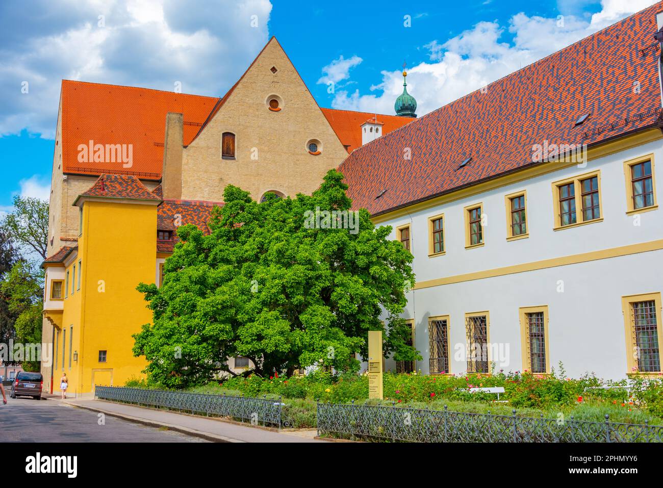 Palazzo di Saint Emmeram nella città tedesca di Ratisbona. Foto Stock