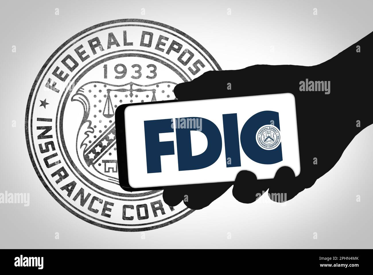 FDIC - Federal Deposit Insurance Corporation Foto Stock