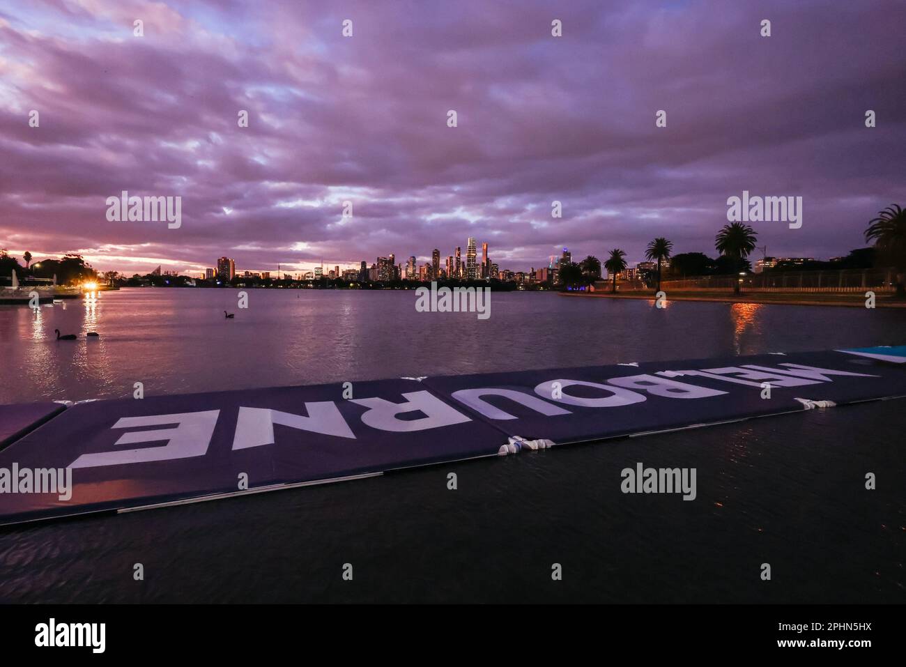 Melbourne, Victoria, Australia. 29th Mar, 2023. MELBOURNE, AUSTRALIA - MARZO 29: Atmosfera al Gran Premio di Formula 1 Australiano 2023 il 29th Marzo 2023 (Credit Image: © Chris Putnam/ZUMA Press Wire) SOLO PER USO EDITORIALE! Non per USO commerciale! Foto Stock