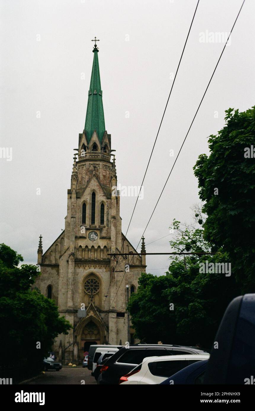 Chernivtsi, città vecchia Foto Stock