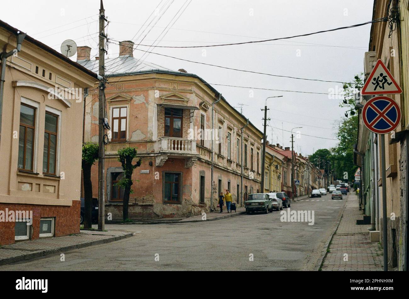 Chernivtsi, città vecchia Foto Stock