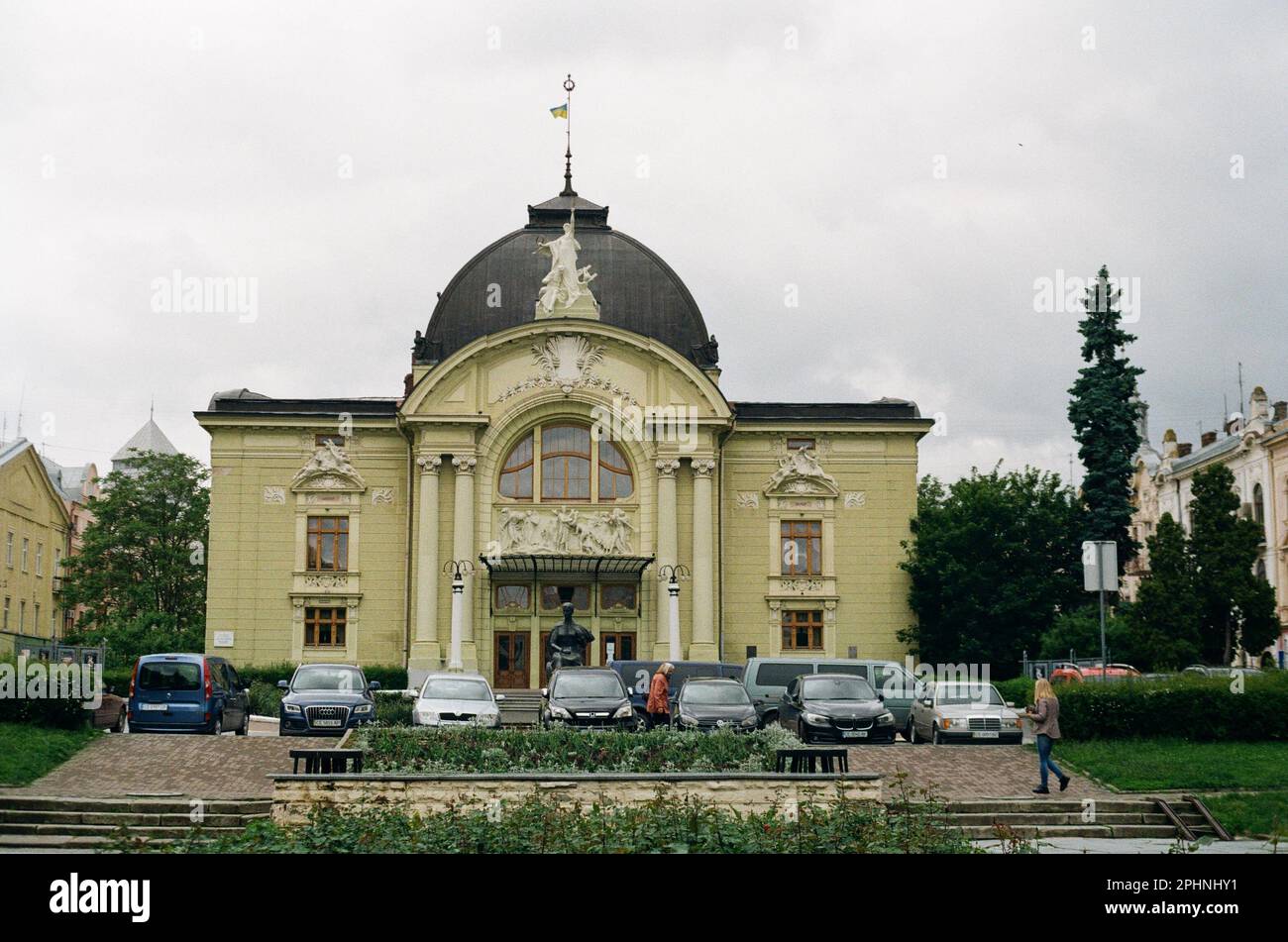 Chernivtsi, città vecchia Foto Stock