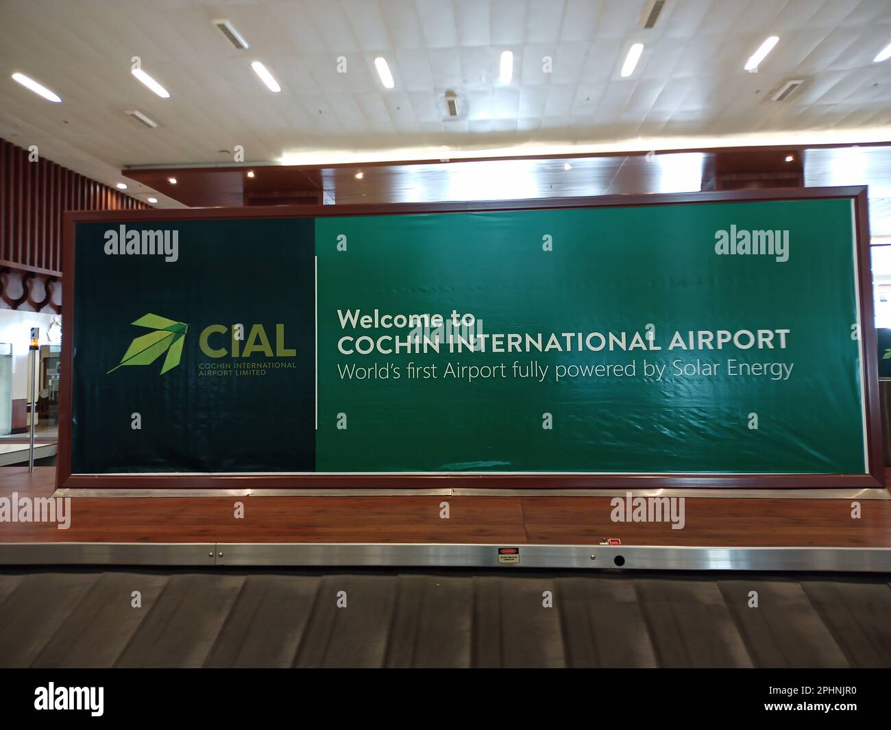 Cochin aeroporto internazionale, kochi aeroporto internazionale, cochin duty free, cial cochin aeroporto internazionale, kerala, india, cochin shopping, cochin airpor Foto Stock