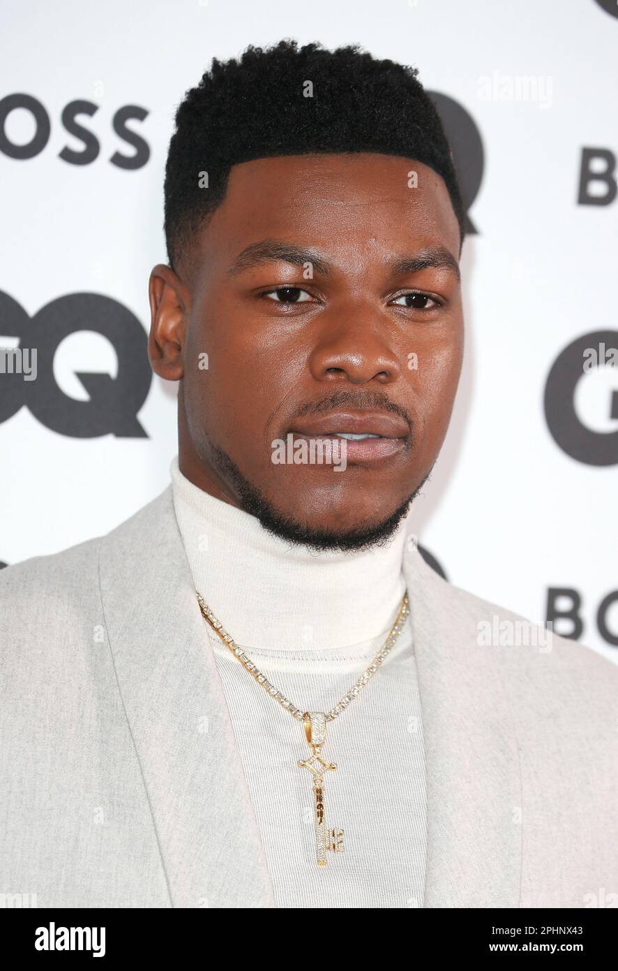 John Boyega partecipa ai GQ Men of the Year Awards 2022 al Mandarin Oriental Hyde Park di Londra. (Foto di Fred Duval / SOPA Images/Sipa USA) Foto Stock