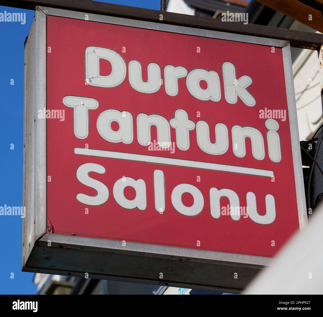 Ristorante turco Durak Tantuni, West Green Road, Duckett's Green, Harringay Ladder, London Borough of Haringey, Inghilterra, Regno Unito. Foto Stock