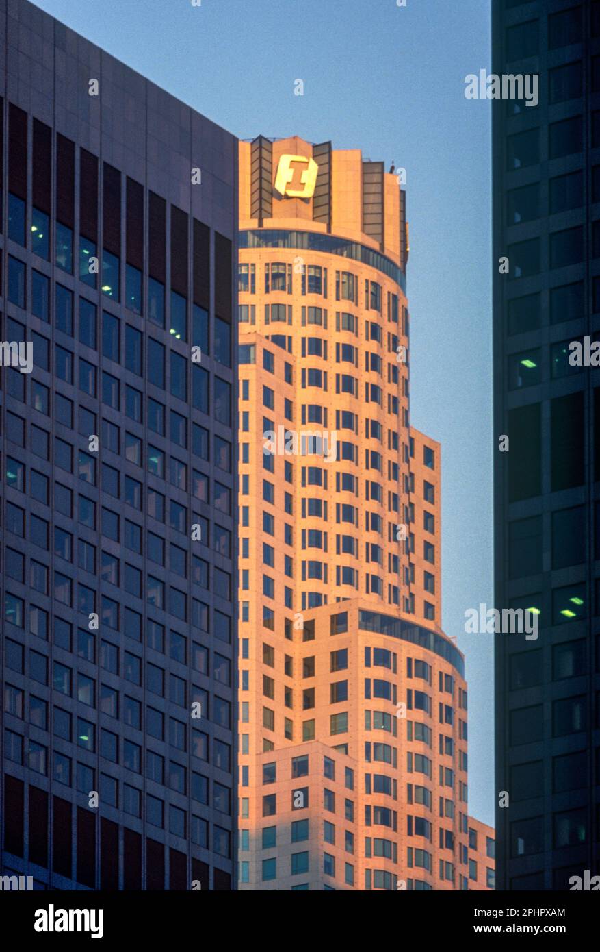 PRIMA INTERSTATE TOWER NEL CENTRO DI LOS ANGELES CALIFORNIA USA Foto Stock