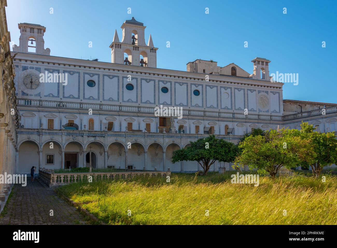 Certosa e Museo di San Martino a Napoli. Foto Stock