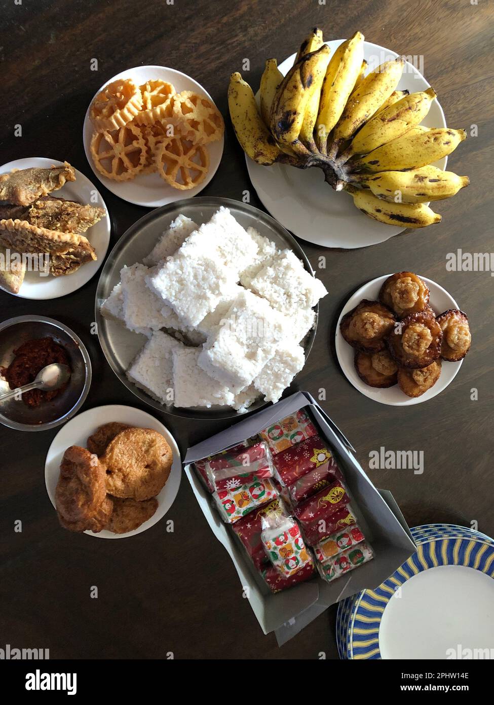 Foto di cibo scattate da me in Sri Lanka Foto Stock