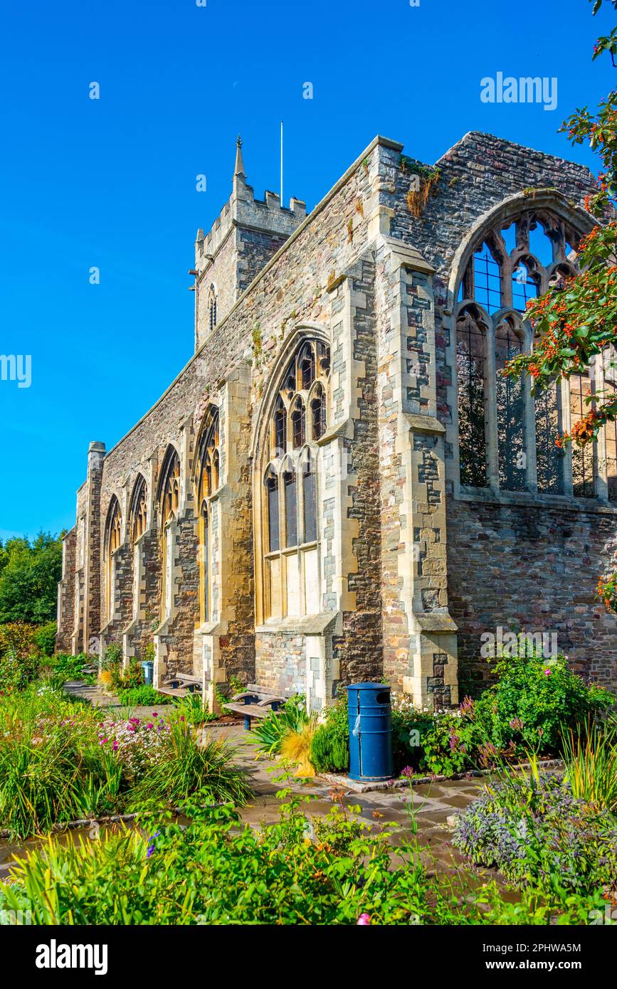Chiesa di San Pietro nella città inglese di Bristol. Foto Stock