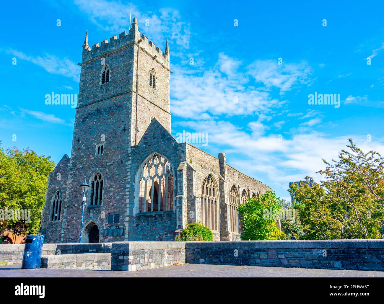 Chiesa di San Pietro nella città inglese di Bristol. Foto Stock