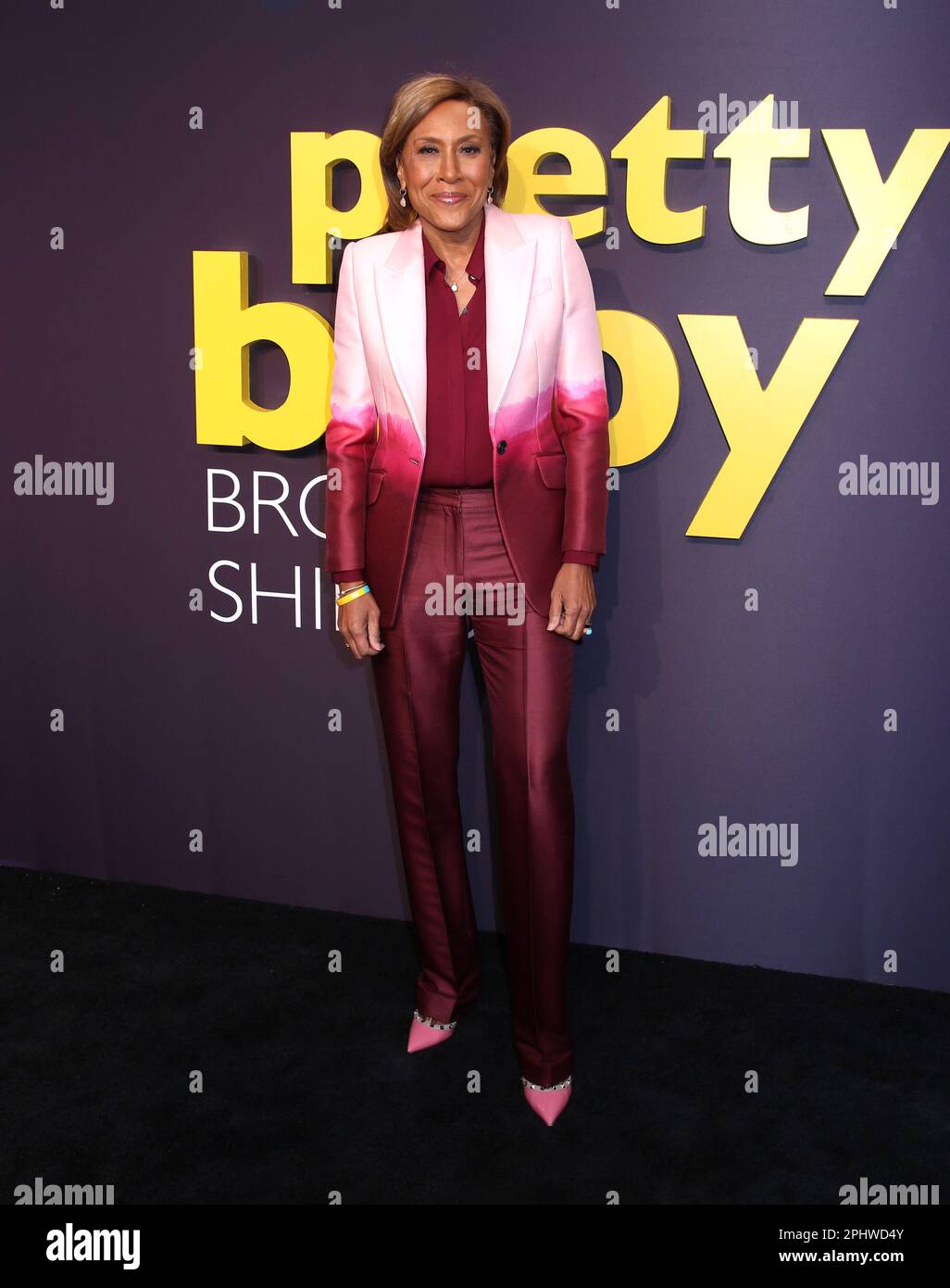 New York City, NY, 29 marzo 2023 Robin Roberts partecipa alla prima "Pretty Baby: Brooke Shields" di New York ad Alice Tully Hall il 29 marzo 2023 a New York City, NY ©Steven Bergman/AFF-USA.COM Foto Stock