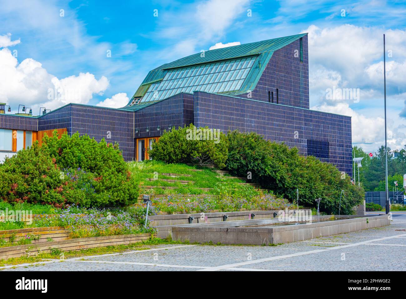 Municipio di Alvar Aalto nella città finlandese SeinГ¤joki . Foto Stock