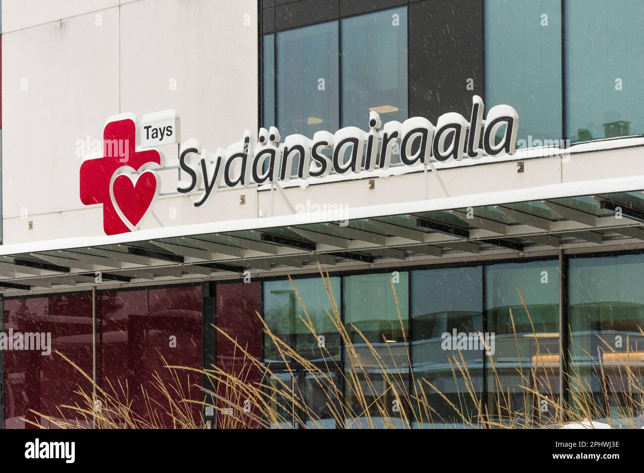 Ospedale cardiaco Sydänsairaala a Tampere Finlandia Foto Stock