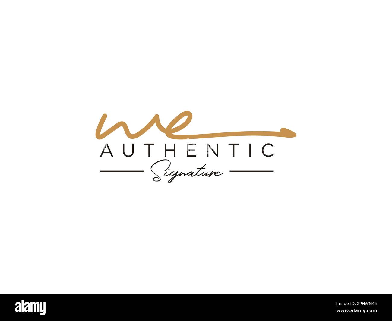 Vettore modello di logo lettera E firma Illustrazione Vettoriale