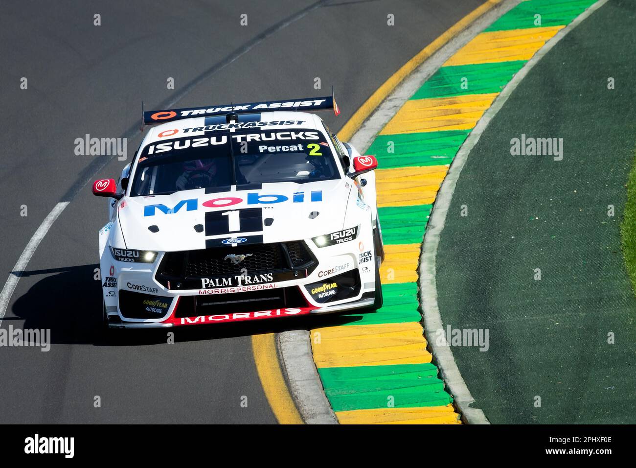 Melbourne, Australia, 30 marzo 2023. Nick Percat (2) guida per Walkinshaw Andretti United durante il Gran Premio d'Australia di Formula uno del 30 marzo 2023, al circuito Grand Prix di Melbourne ad Albert Park, Australia. Credit: Dave Hewison/Speed Media/Alamy Live News Foto Stock