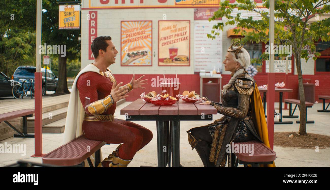 SHAZAM! FURIA DEGLI DEI (2023) ZACHARY LEVI DAVID F SANDBERG (DIR) COLLEZIONE WARNER BROS/MOVIESTORE Foto Stock
