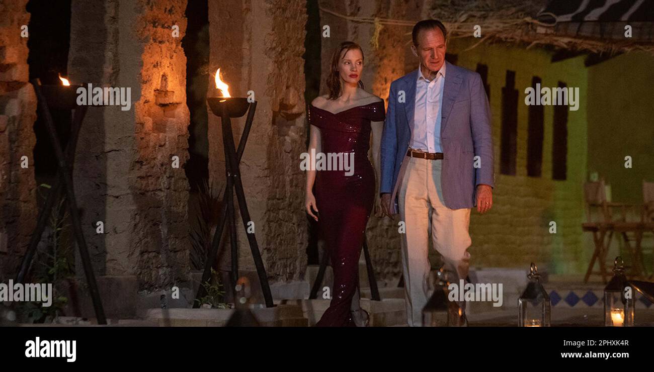 LA PERDONATA (2021) JESSICA CHASTAIN RALPH FIENNES JOHN MICHAEL MCDONAGH (DIR) ROADSIDE ATTRACTIONS/MOVIESTORE COLLECTION Foto Stock