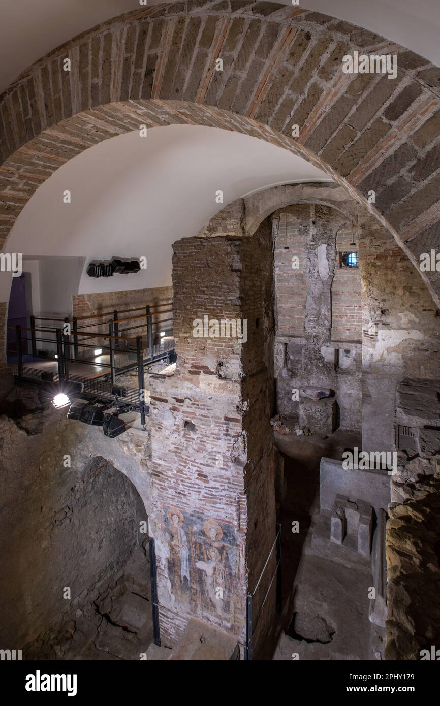 Complesso monumentale di San Pietro a Corte, Salerno, Campania Foto Stock
