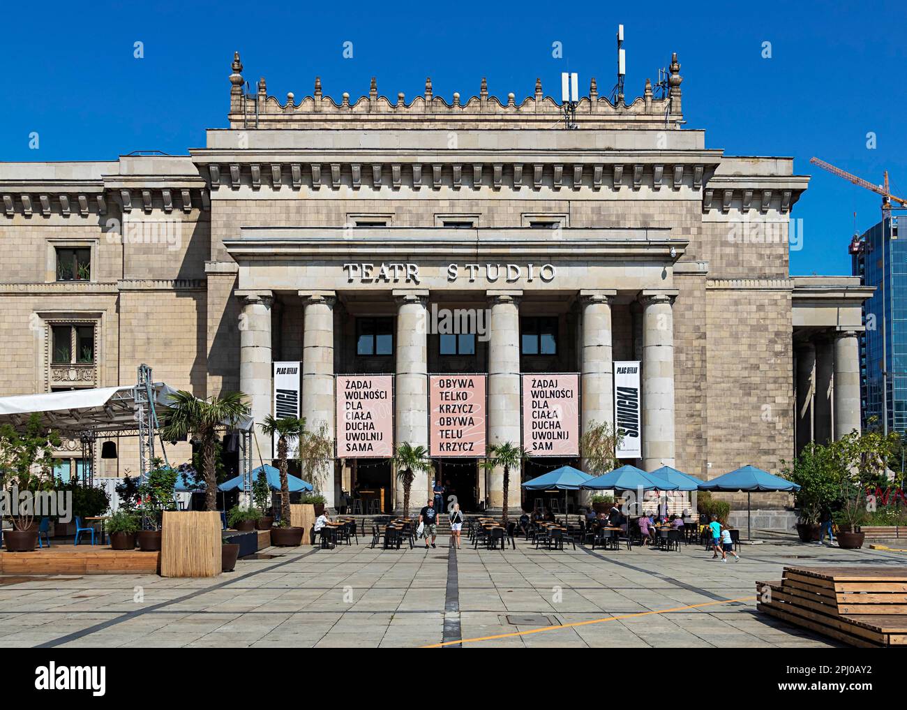 Teatr Studio a Stanislawa, Varsavia, Polonia Foto Stock