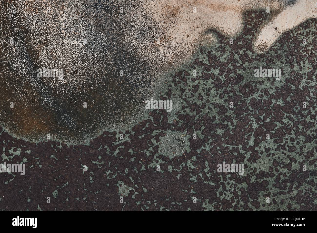 Superficie di sfondo in ceramica naturale. Modelli astratti. Materiale naturale. Texture di terra. Design in ceramica. Dettagli della natura. Sfondo naturale astratto Foto Stock