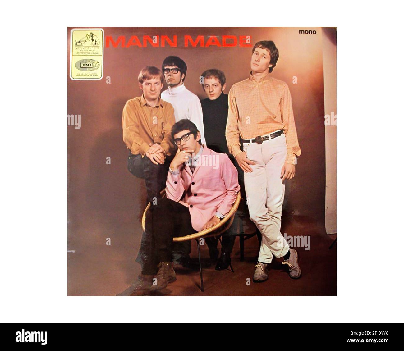 Manfred Mann 1965 - Vintage U.K. Disco in vinile LP Foto Stock