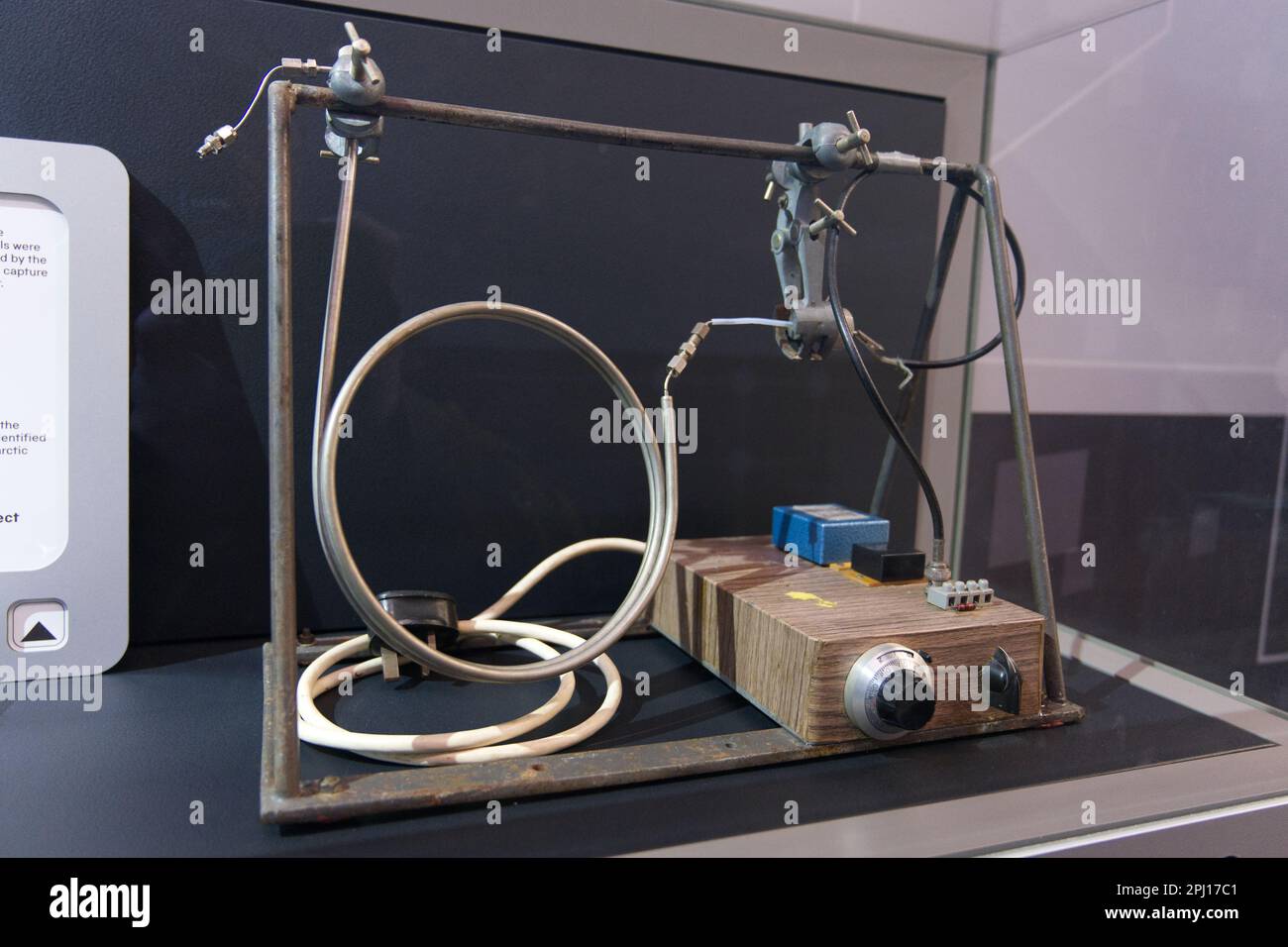 Gascromatografo di primo livello progettato da James Lovelock nel 1971 e utilizzato per rilevare i CFC nell'atmosfera Foto Stock