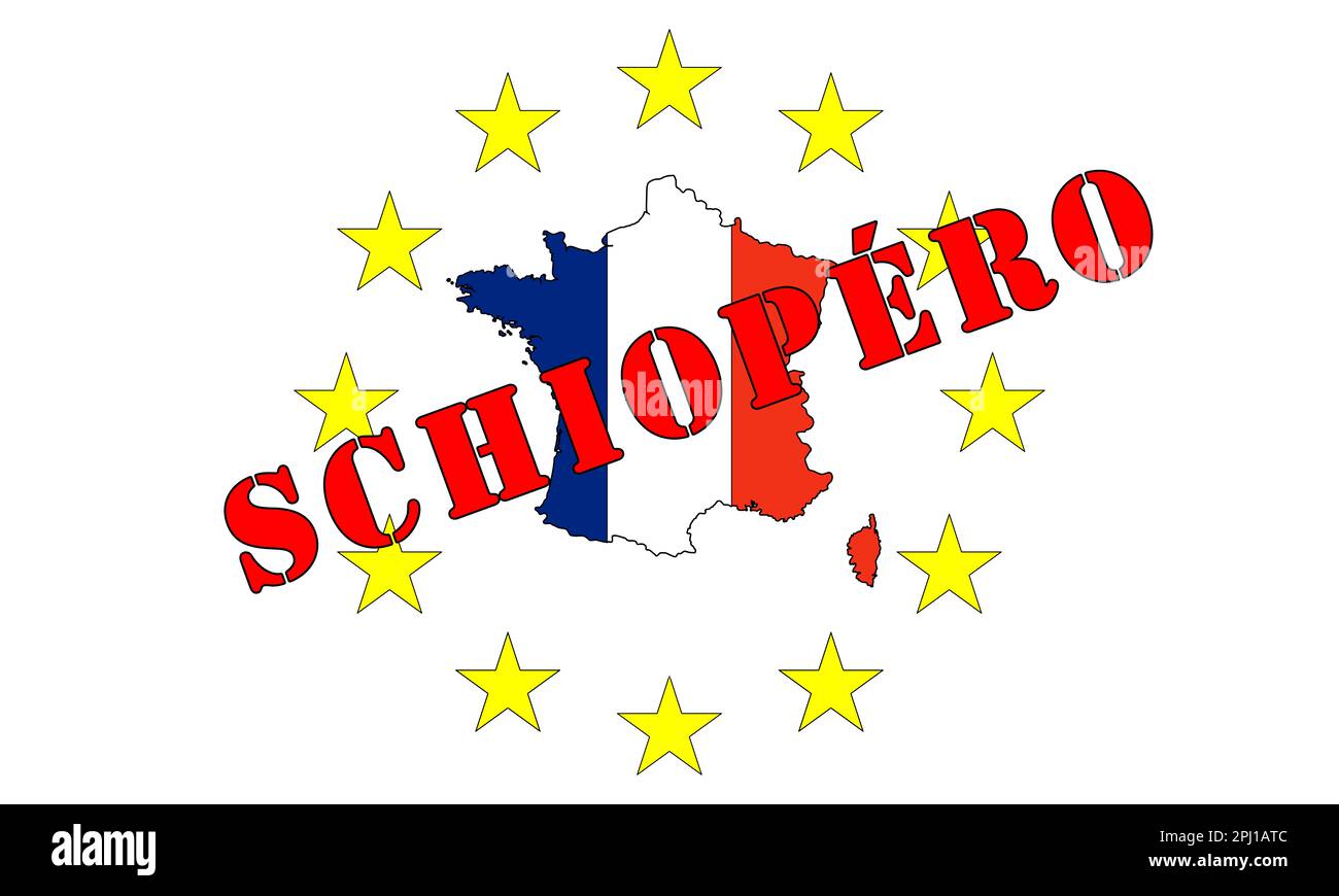 La Francia in sciopero nazionale, per la riforma delle pensioni. le manifestazioni in tutto il territorio con blocchi di beni, hanno messo in crisi le attività a monte. Foto Stock