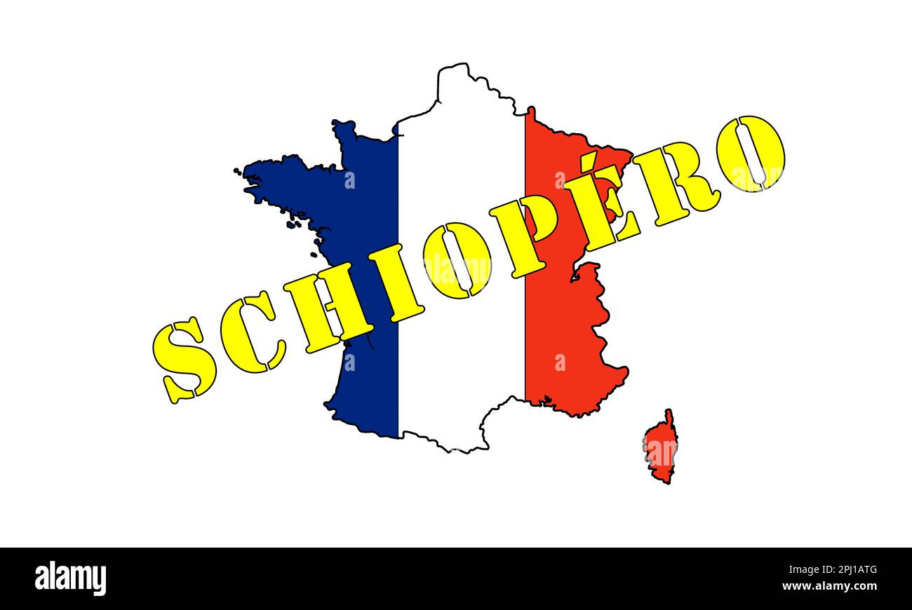 La Francia in sciopero nazionale, per la riforma delle pensioni. le manifestazioni in tutto il territorio con blocchi di beni, hanno messo in crisi le attività a monte. Foto Stock