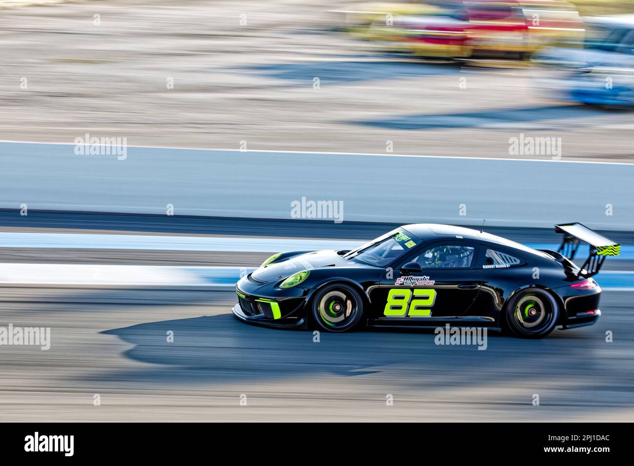 SPRINT GT alla Ultimate Cup Series , Castellet, FRANCIA, 24/03/2023 Florent 'MrCrash' B. Foto Stock