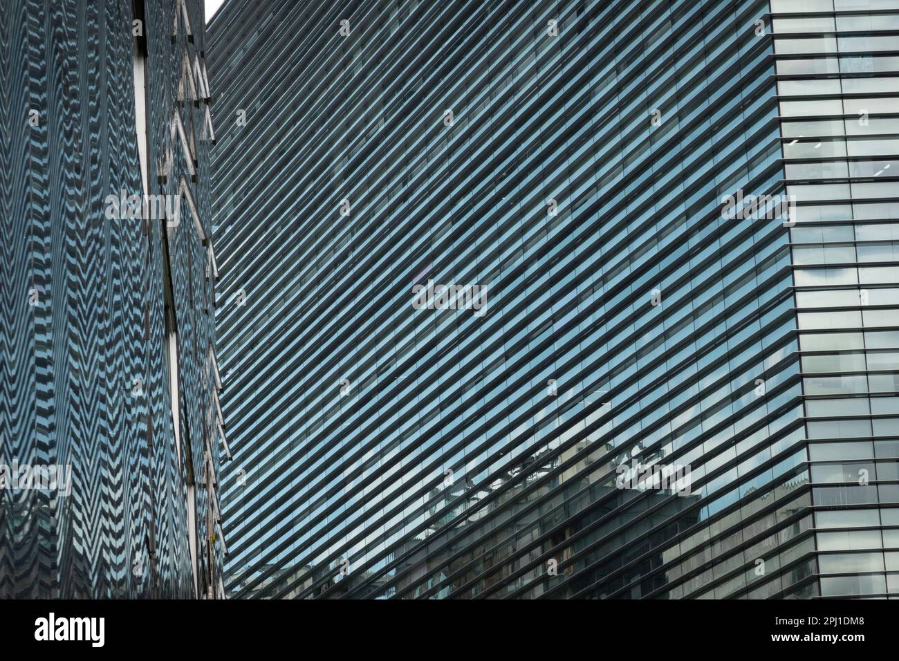 Edificio in vetro per uffici a Polanco, Città del Messico Foto Stock