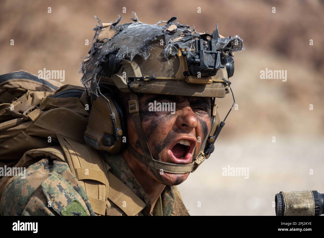 Toppa Ricamata USMC 3° Marines – Termoadesiva, Militare