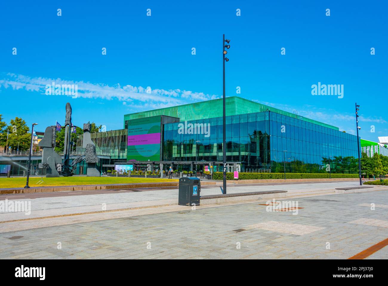 Helsinki, Finlandia, 21 luglio 2022: Sala concerti Finlandia di Alvar Aalto a Helsinki, Finlandia . Foto Stock