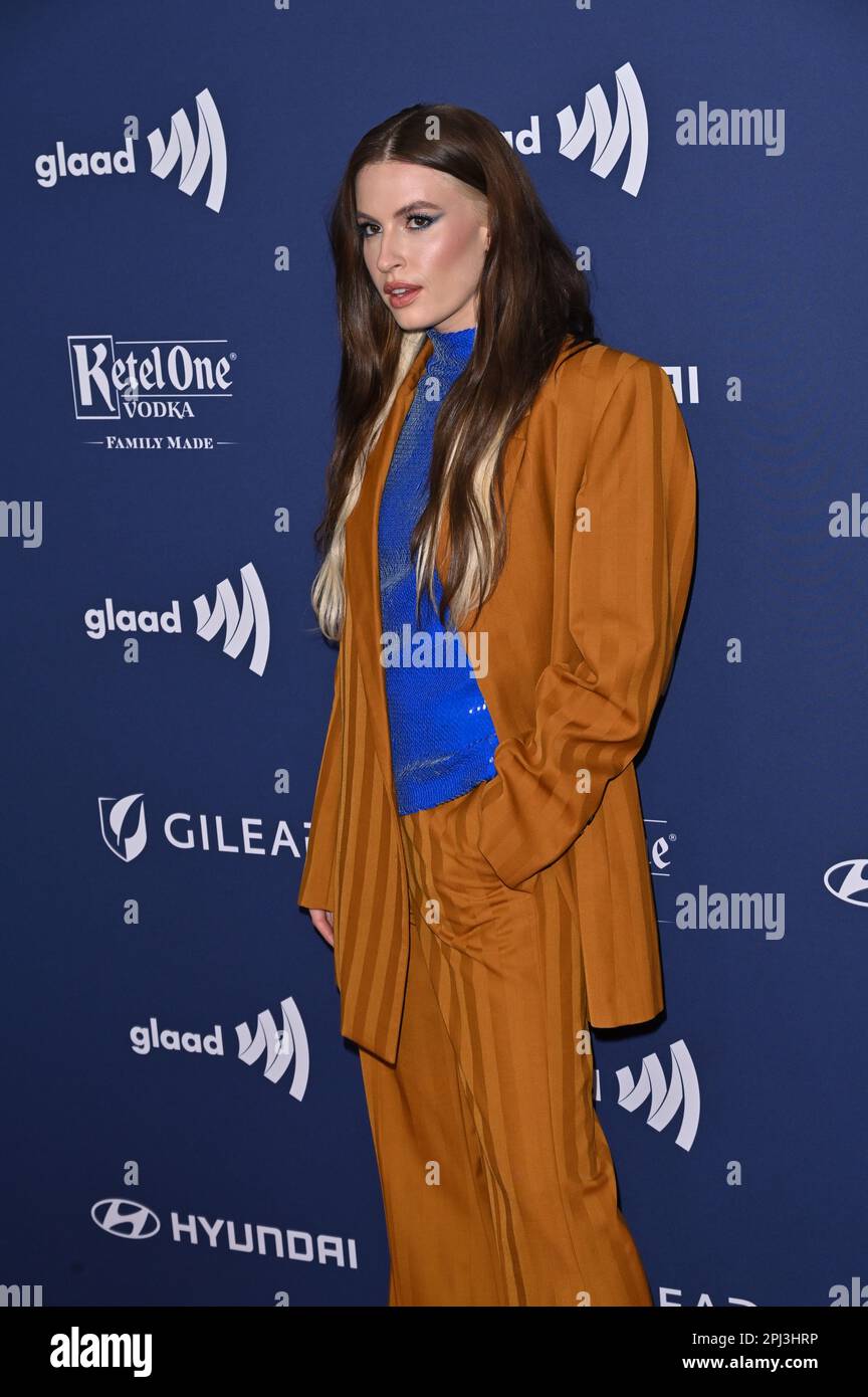 Beverly Hills, Stati Uniti. 30th Mar, 2023. Fletcher al 34th° GLAAD Media Awards annuale al Beverly Hilton Hotel. Picture Credit: Paul Smith/Alamy Live News Foto Stock