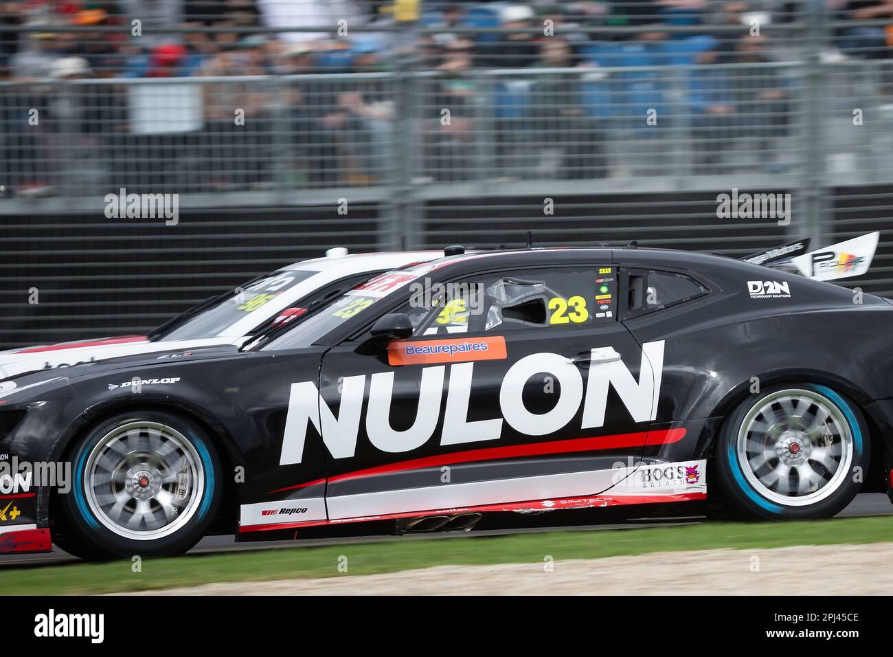 Melbourne, Australia, 31 marzo 2023. Tim Slade (23) guida per PremiAir Racing durante la gara Supercars 2 al Gran Premio d'Australia di Formula uno il 31 marzo 2023, al circuito Grand Prix di Melbourne ad Albert Park, Australia. Credit: Dave Hewison/Speed Media/Alamy Live News Foto Stock