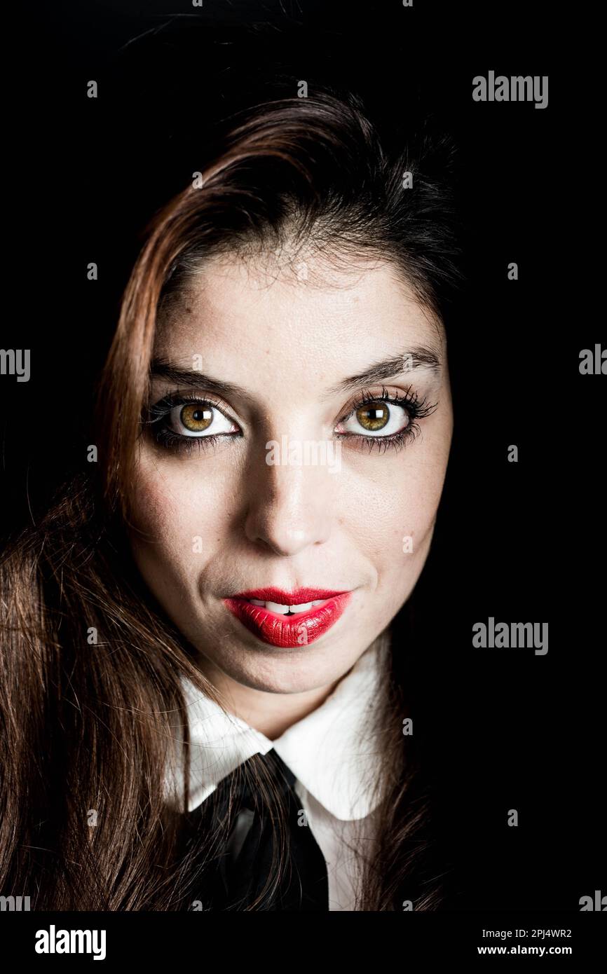 soleá Morente, cantante. Barcellona, fotografía del año 2015. Foto Stock