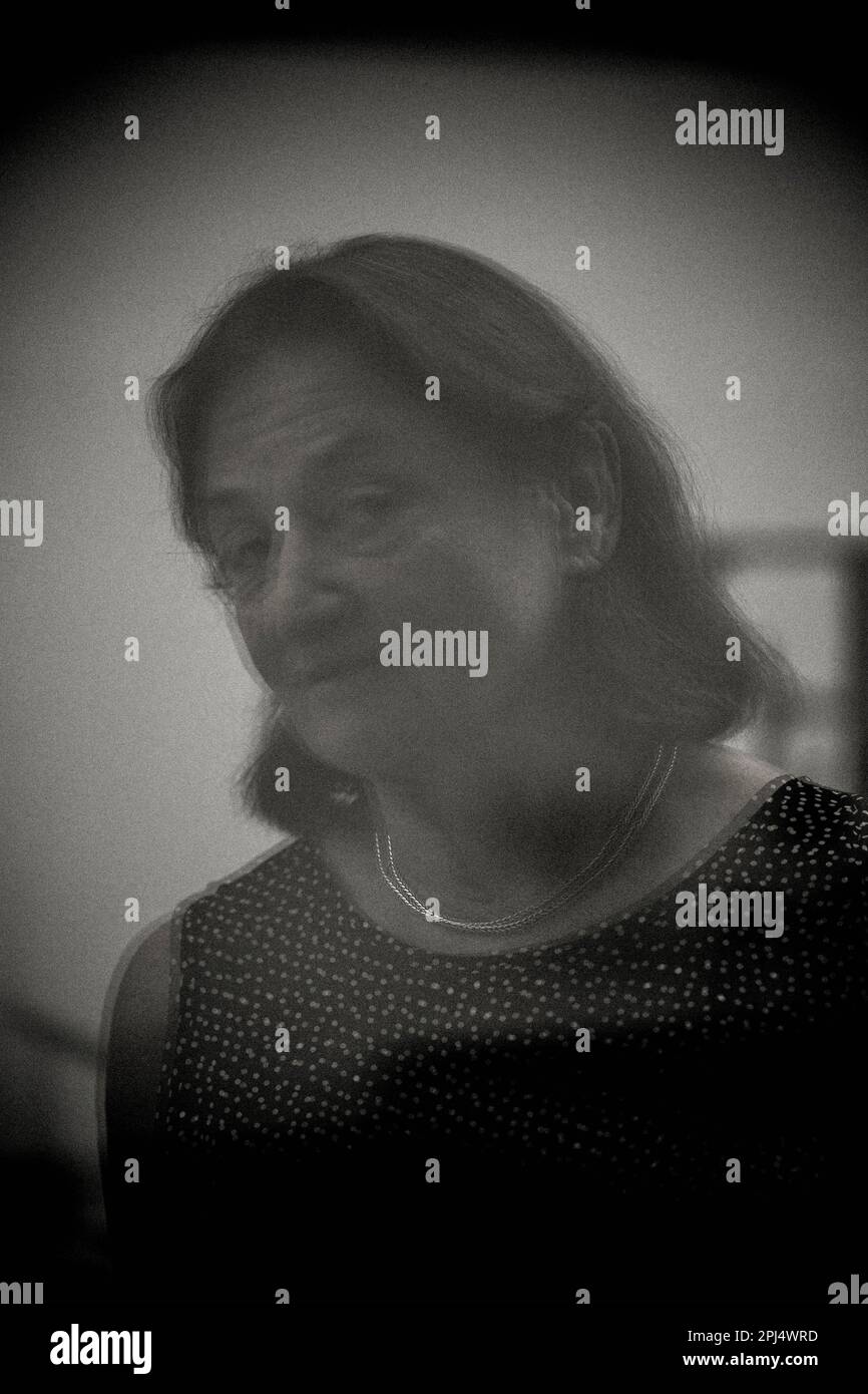 Susan Meiselas, fotógrafa documentalista estadounidense. Barcellona, fotografía del año 2017. Foto Stock