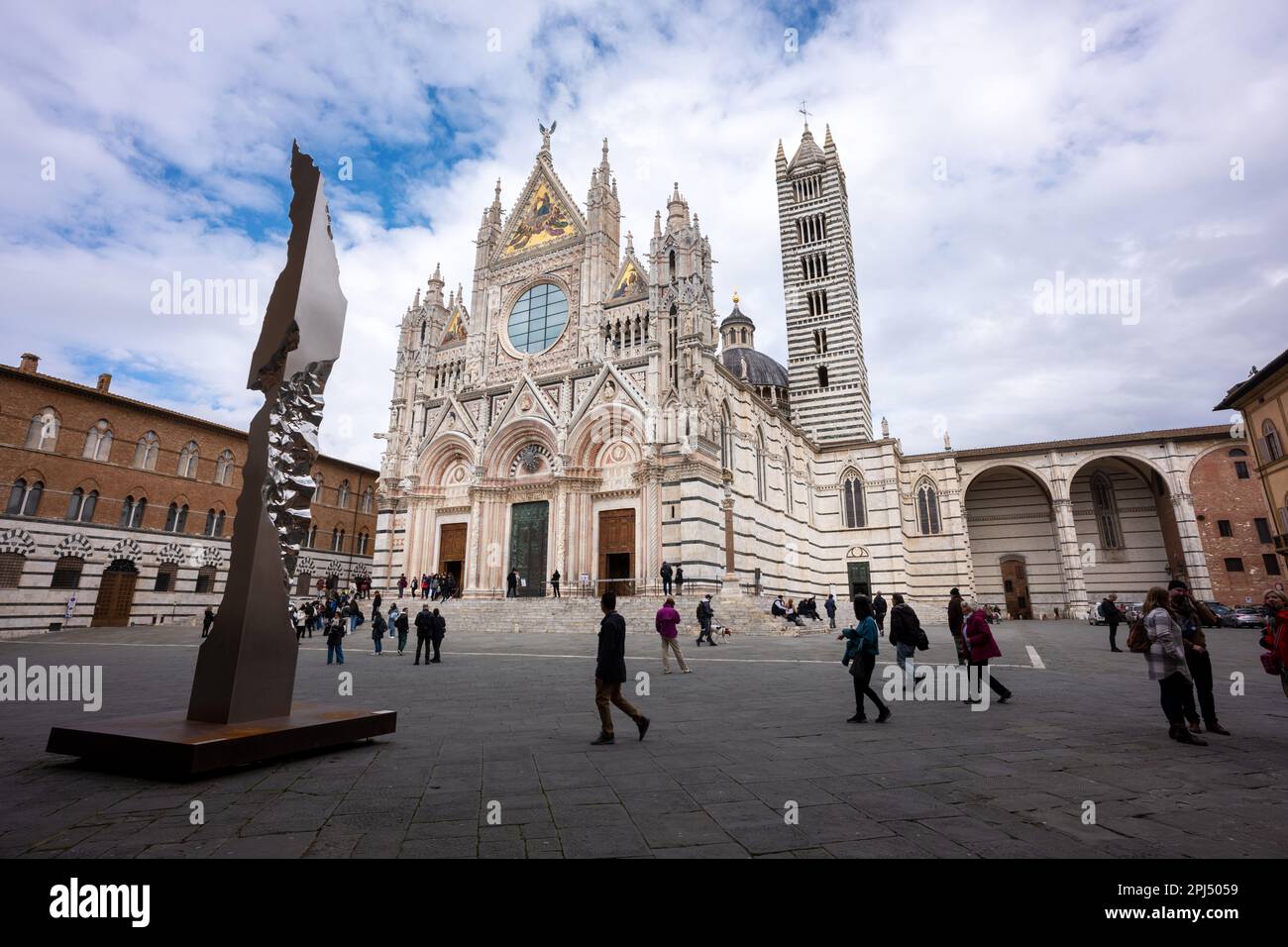 Cattedrale di Siena, Siena, Italia Foto Stock