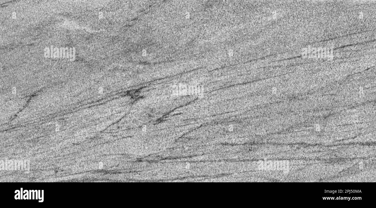Texture di piastrelle di marmo grigio con graffi. Sfondo astratto per il design. Foto Stock