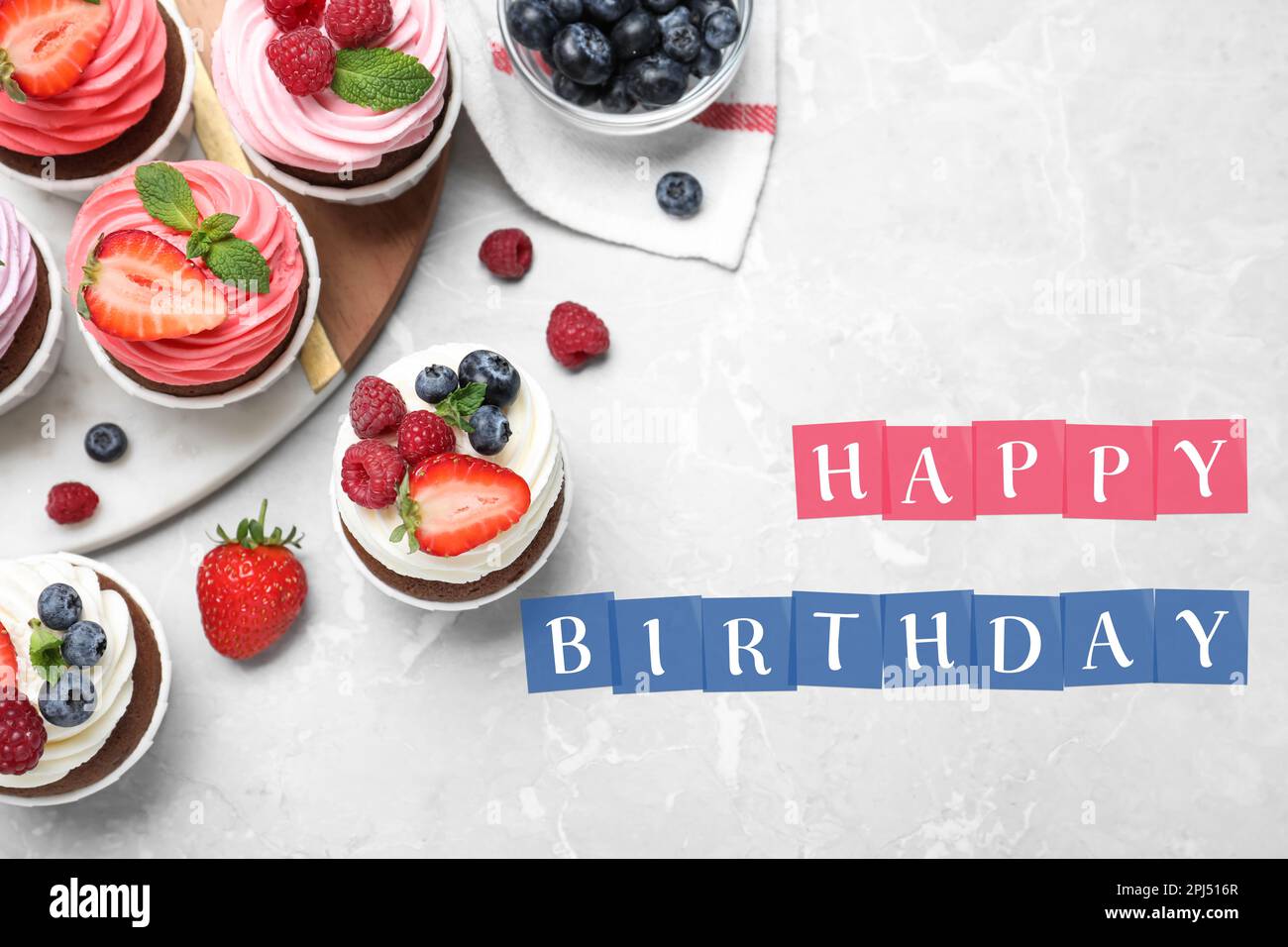 Banner Di Buon Compleanno A Tema Fragola – Decorazione Festa Rosso E Verde, Per Ragazze
