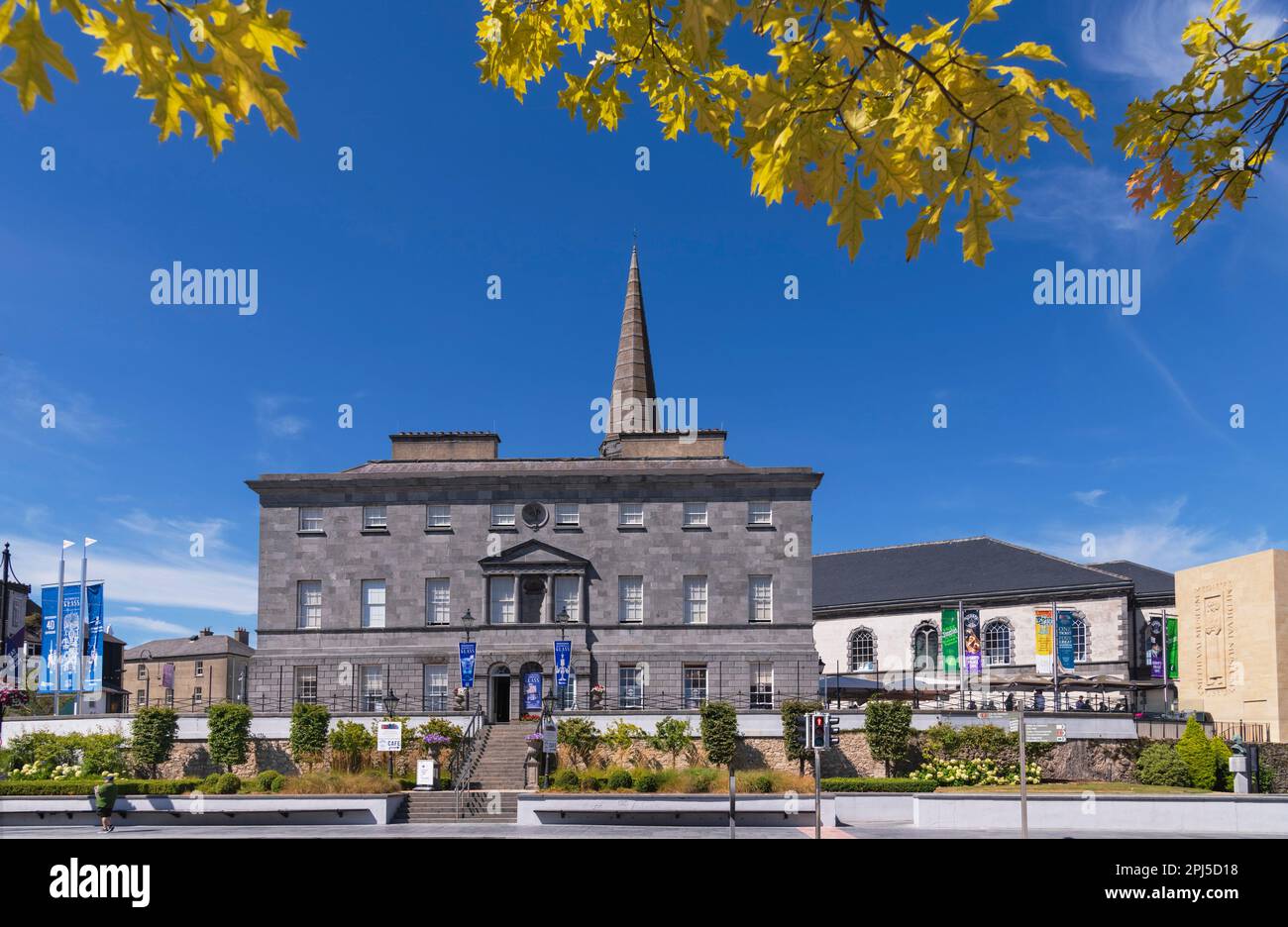 Irlanda, Contea di Waterford, città di Waterford, il Palazzo episcopale che ha funto da residenza dei vescovi anglicani di Waterford dal 1743 al 1919 Foto Stock